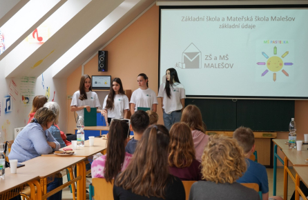 Jsme víc spolu. Malešovská ZŠ se ohlíží za čtyřmi roky po boku Eduzměny
